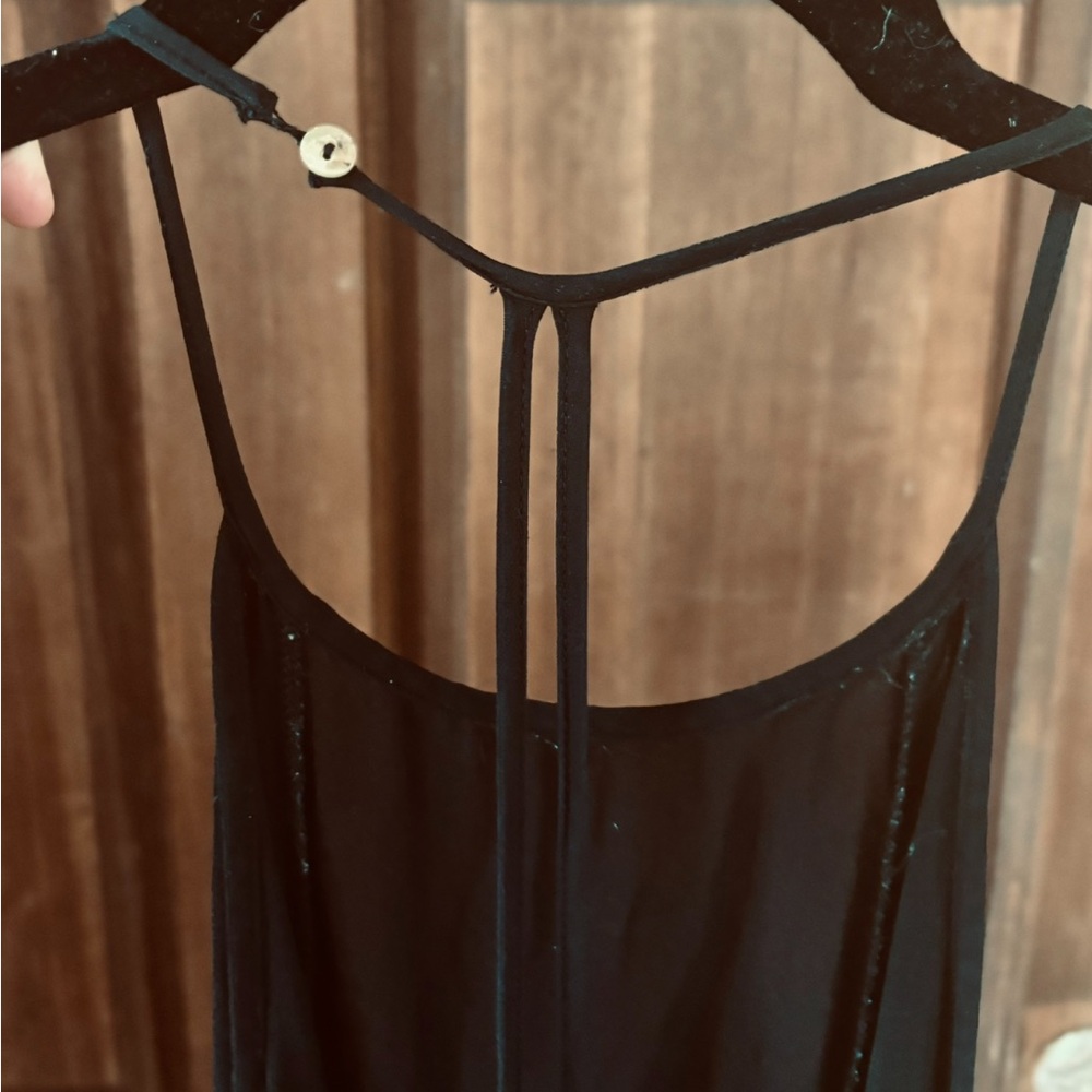 ULLA JOHNSON Black Silk Dress - Picture 2 of 3